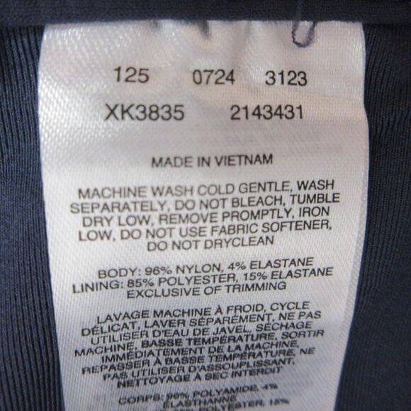 COLUMBIA Marina Bay Nocturnal Blue Skort Sz M Pull On Omni Shade Skirt Short NWT - Picture 10 of 13